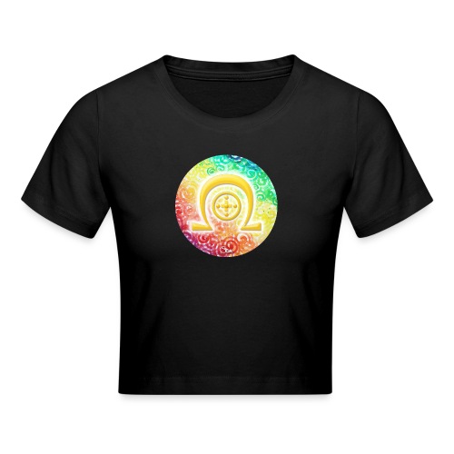 Regenbogen-Dimensionssymbol Heilung - Sonja Ariel - Crop T-Shirt