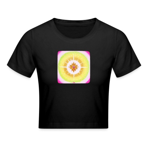 Herz-Chakra-Lotus - Sonja Ariel von Staden - Crop T-Shirt