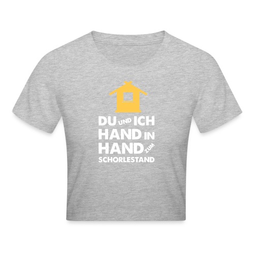 Hand in Hand zum Schorlestand / Gruppenshirt - Cropped T-Shirt