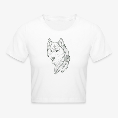 wolf - Crop T-Shirt