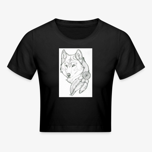 wolf - Crop T-Shirt