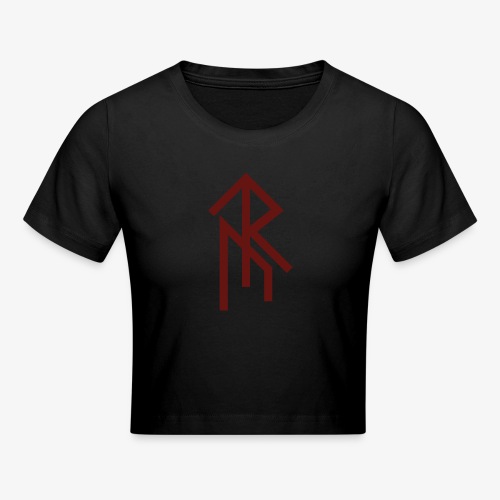 Rune (Rot) - Cropped T-Shirt