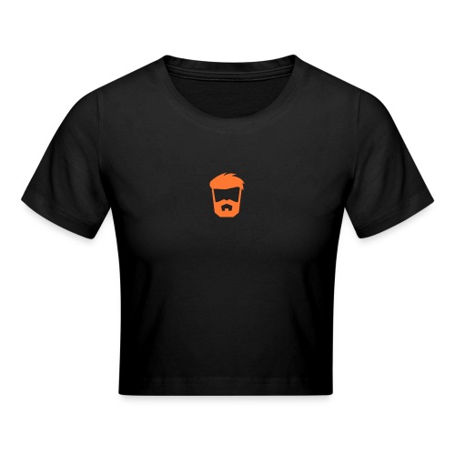 beard orange png - Croppad T-shirt