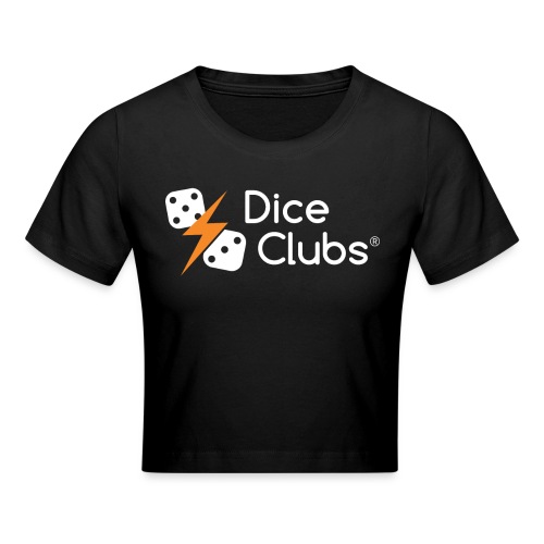 Dice Clubs - Official Logo - Cropped T-Shirt