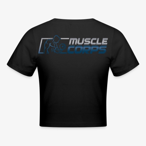 Kopie von DELIVERABLE MUSCLE CORPS LOGO 03 png - Crop T-Shirt