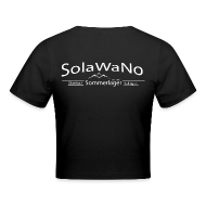 SolaWaNo 2016 white - Crop T-Shirt