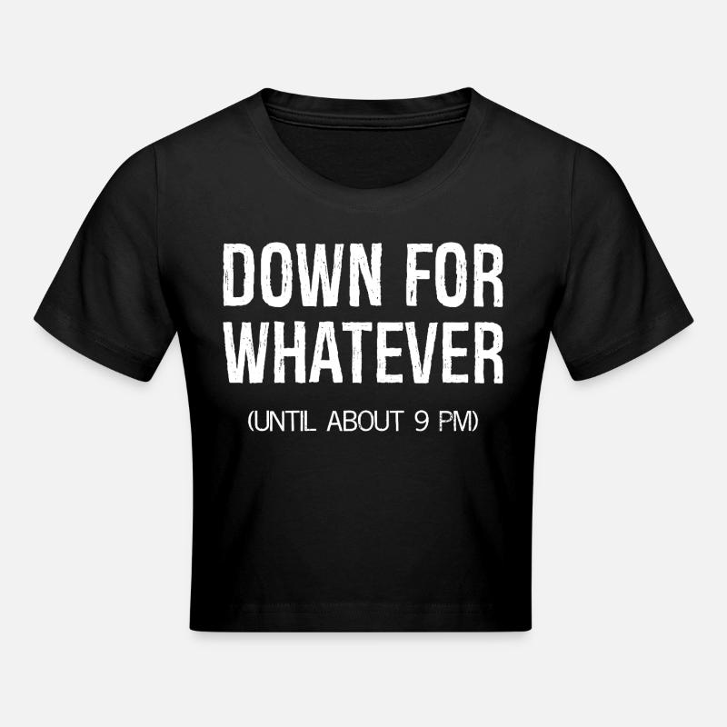pour n’importe quoi - Crop top - noir