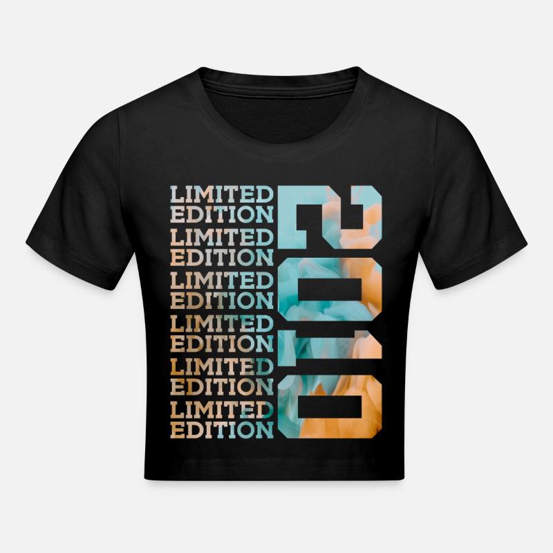 ÉDITION LIMITÉE 2010 16 ANS 16E ANNIVERSAIRE - Crop top - noir