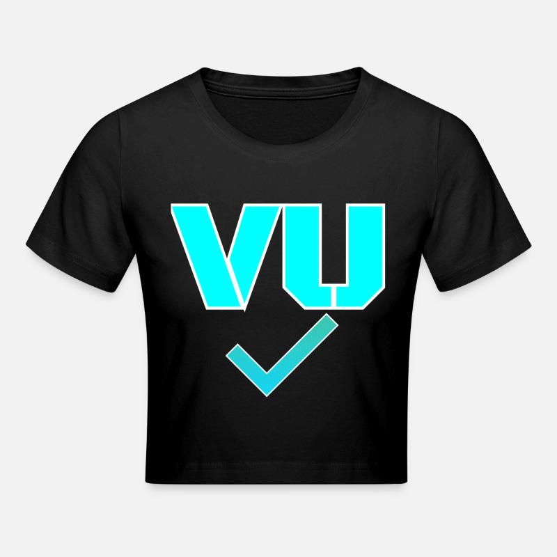 Vu - Crop top - noir