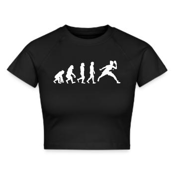 Ping Pong Table Tennis Paddle Player Evolution - Crop top - noir - Devant - Marisol (170cm)