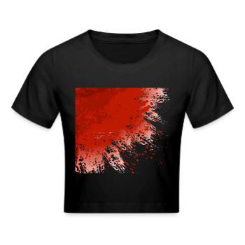 du sang - Crop top - noir - Devant - Marisol (170cm)