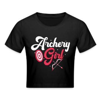 Tir à l’arc Girl Archer Target Bow & Arrows - Crop top - noir - Devant - Marisol (170cm)