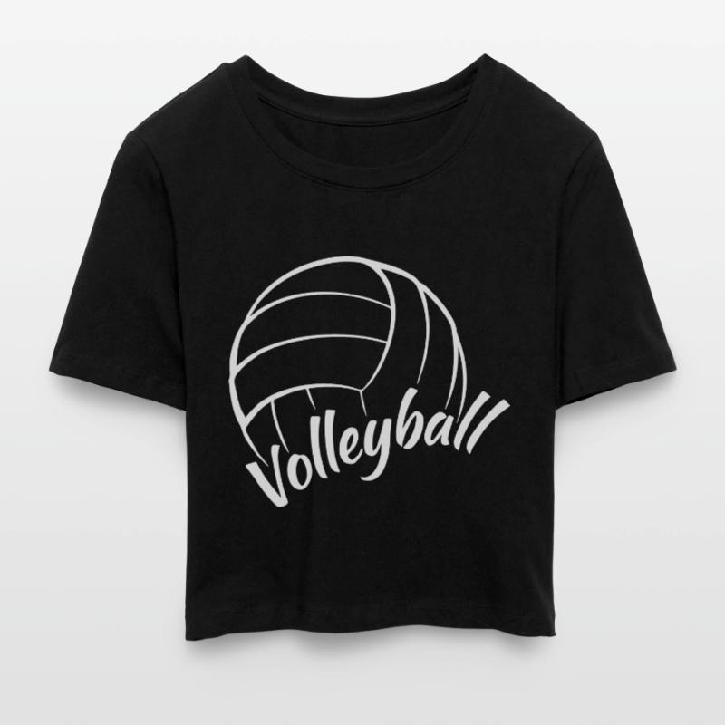 Pallavolo Maglietta crop