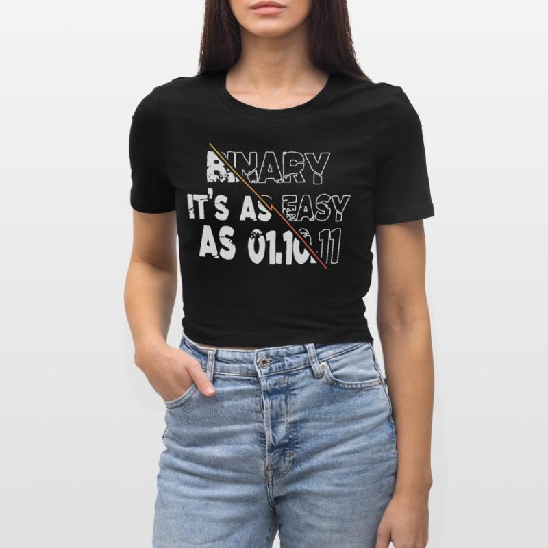 Analyste Hacking Codes Computer Freak Crop top