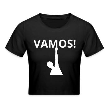 Vamos - Crop top - noir - Devant - Marisol (170cm)