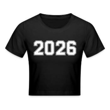 2026 - Croppad T-shirt - svart - Fram - Marisol (170cm)