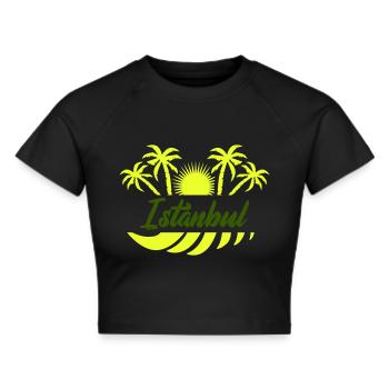 Istanbul - Crop top - noir - Devant - Marisol (170cm)