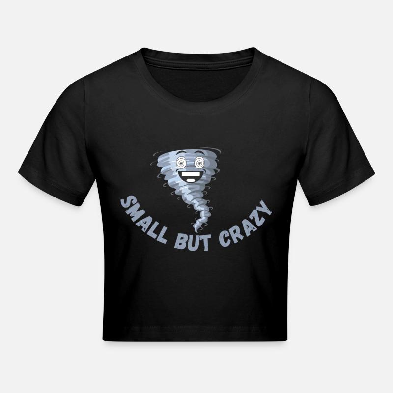 Petit mais fou - Crop top - noir
