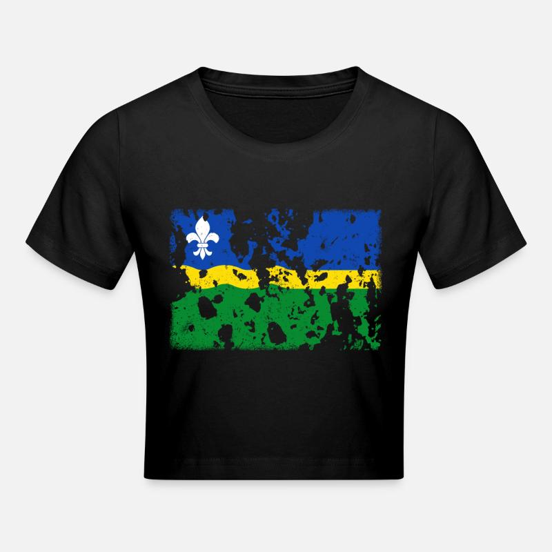 Flevoland Millésime - Crop top - noir