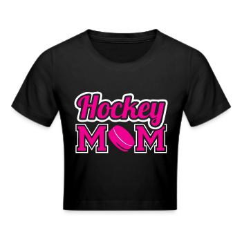 Maman de hockey - Crop top - noir - Devant - Marisol (170cm)