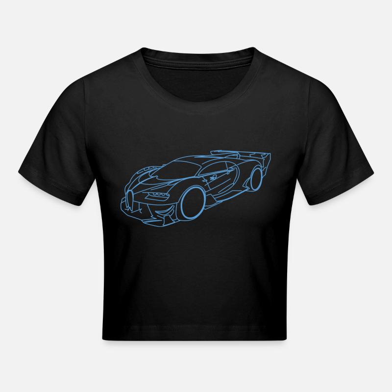 Voiture de sport Buga - Crop top - noir