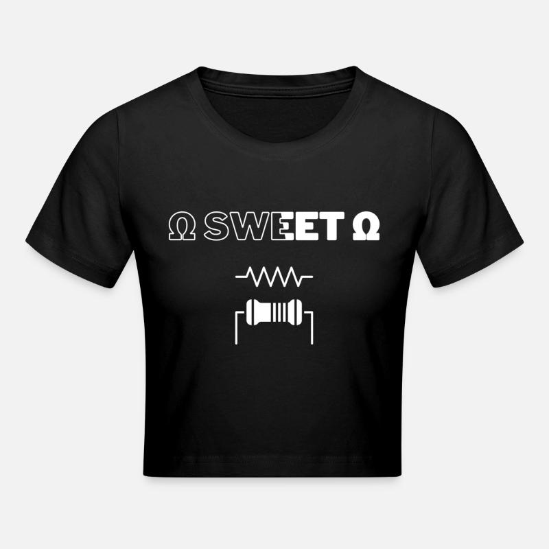 Ohm doux Ohm - Crop top - noir