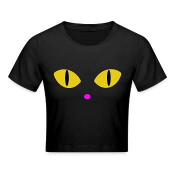 Yeux jaunes - Crop top - noir - Devant - Marisol (170cm)