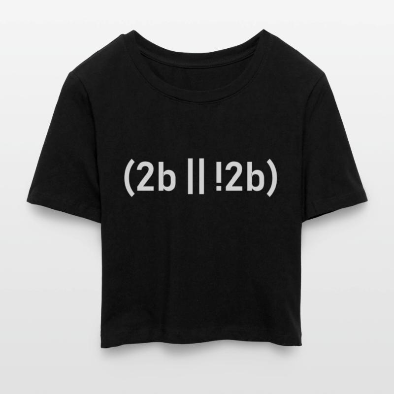Programmeur Computer Nerd Internet Cadeau HTML Crop top