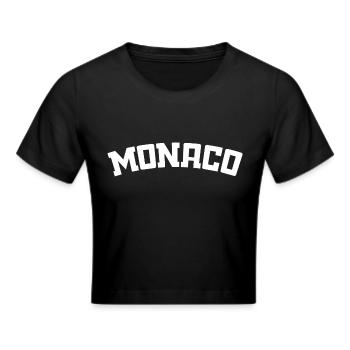 Monaco - Monte Carlo - Côte d’Azur - Crop top - noir - Devant - Marisol (170cm)