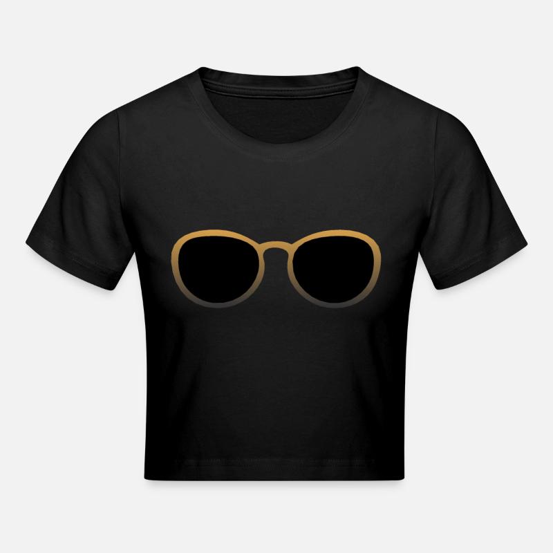 lunette de soleil or 2509 B - Crop top - noir