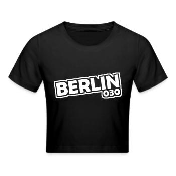 Berlin - 030 - Capitale - Allemagne - Indicatif régional - Crop top - noir - Devant - Marisol (170cm)