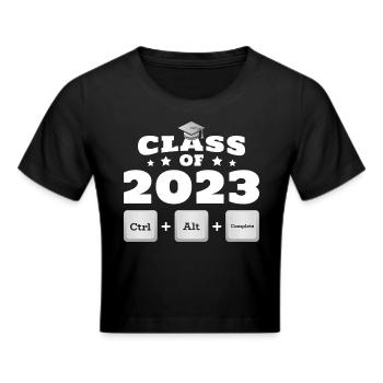 Promotion 2023 | Graduation - Crop top - noir - Devant - Marisol (170cm)