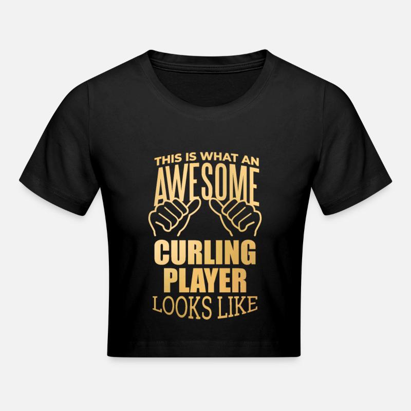 curling - Crop top - noir