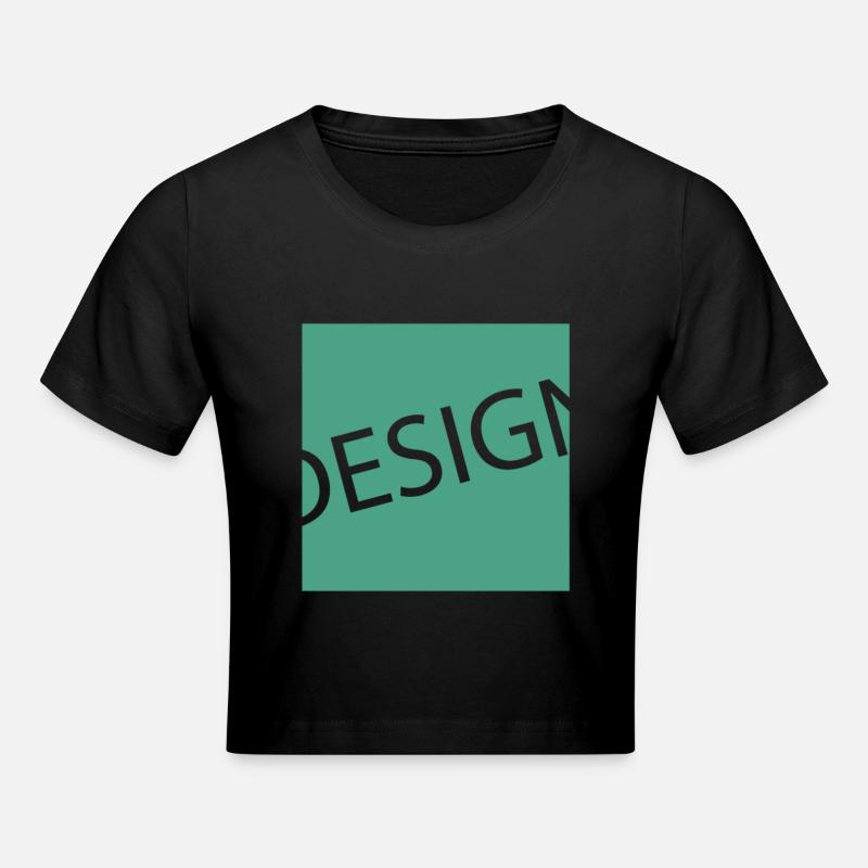 Design - Crop top - noir