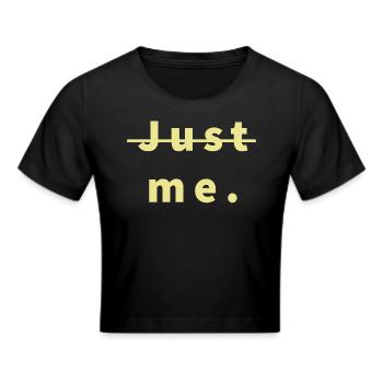 Juste moi - Crop top - noir - Devant - Marisol (170cm)