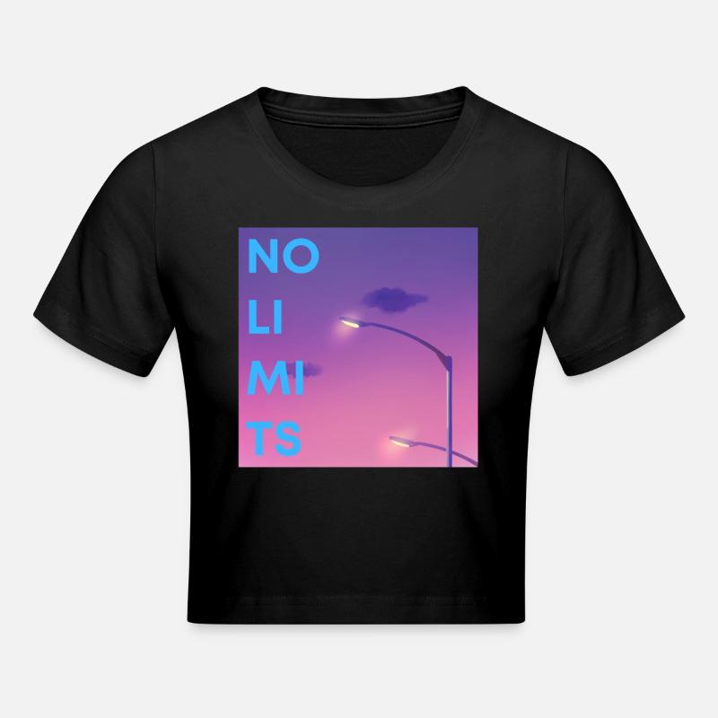 Aucune limite - Crop top - noir