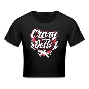 Poupée vaudou Drôle de dicton Cadeau - Crop top - noir - Devant - Marisol (170cm)