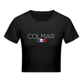 COLMAR FRANCE HOLIDAY SUMMER PARTY (w) - Cropped T-Shirt - black - Front - Marisol (170cm)