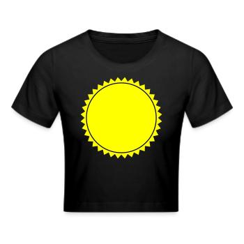 Emblème vierge - Crop top - noir - Devant - Marisol (170cm)
