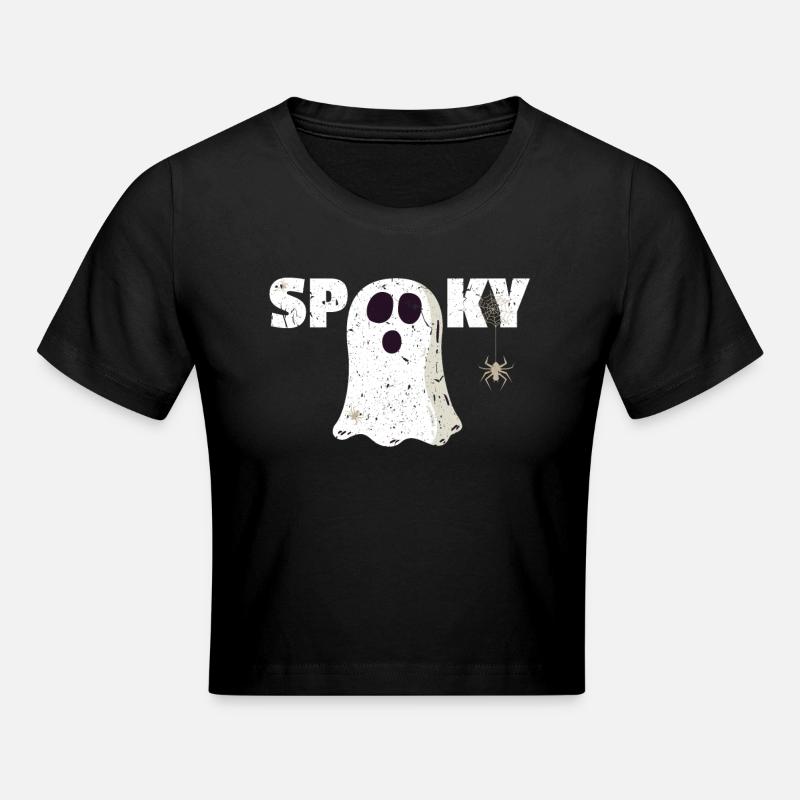 Fantômes - Spooky - Crop top - noir