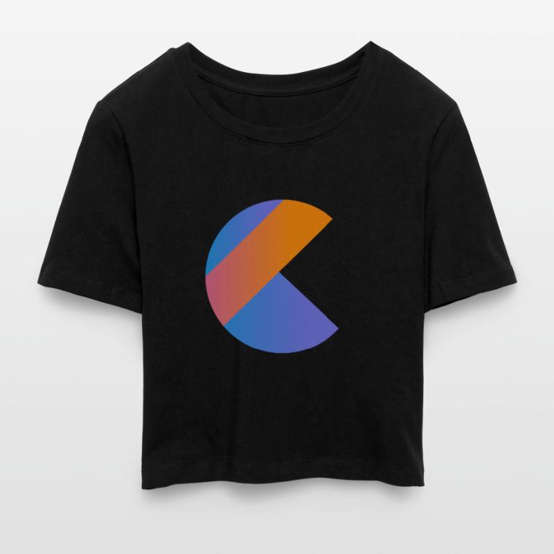 programmer software nerd pc computer hacker neu lo Frauen Cropped T-Shirt