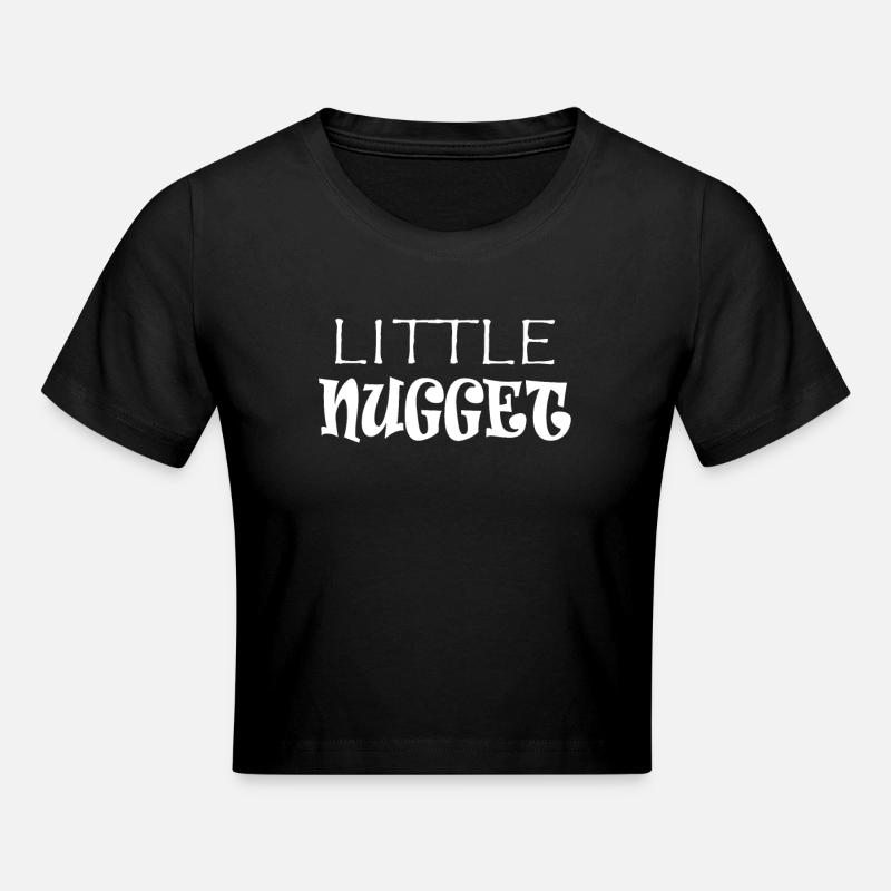 PETITE NUGGET - Crop top - noir
