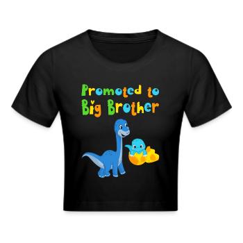 Promu au grand frère - Crop top - noir - Devant - Marisol (170cm)