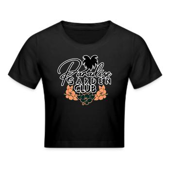 Paradise - Frauen Cropped T-Shirt - Schwarz - Vorne - Marisol (170cm)