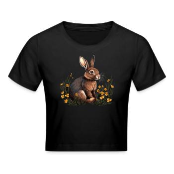Lapin Lapin - Crop top - noir - Devant - Marisol (170cm)