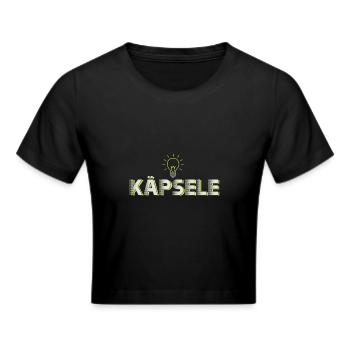 Käpsele Schwabe Souabe souabe cadeau souabe - Crop top - noir - Devant - Marisol (170cm)