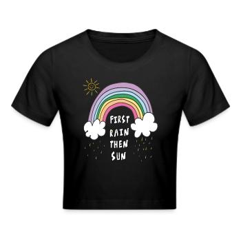 Arc-en-ciel - Crop top - noir - Devant - Marisol (170cm)