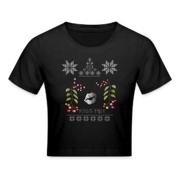 Gui de Noël - Crop top - noir - Devant - Marisol (170cm)