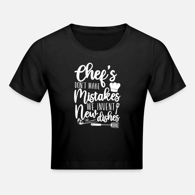 Cuisine Cuisine Cuisine Chef Chefs - Crop top - noir