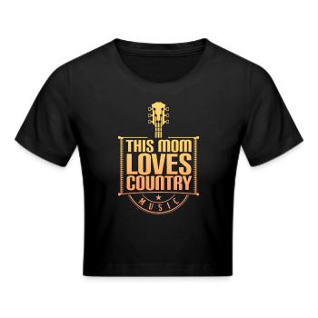 Musique Country Mère Country Woman - Crop top - noir - Devant - Marisol (170cm)